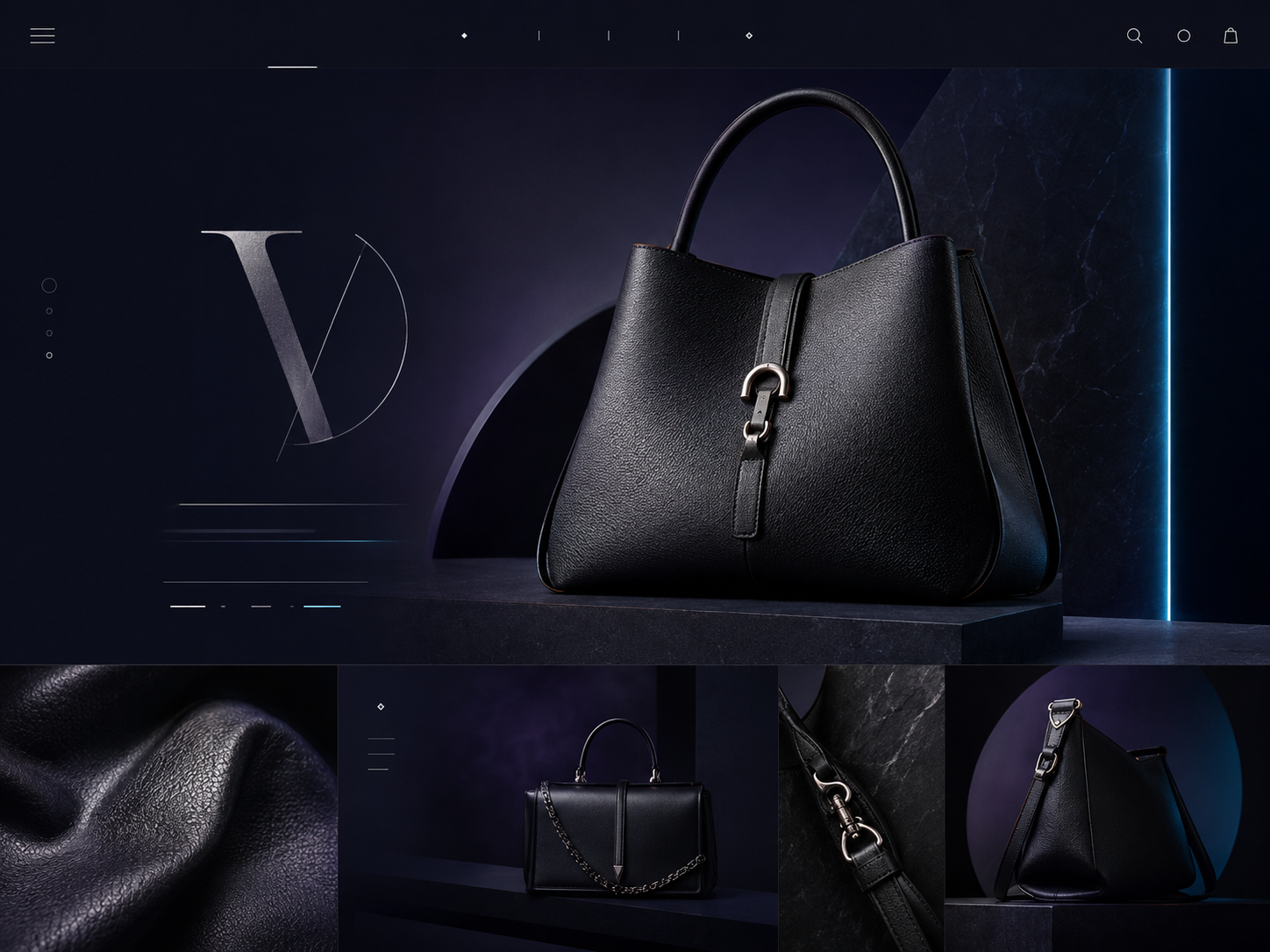 Aperçu du thème Élégance pour boutique de mode